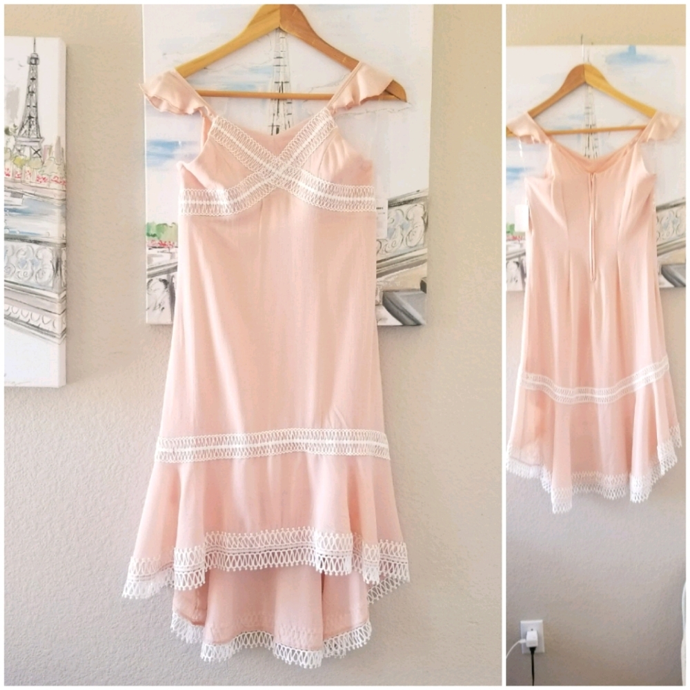 Poppies and Roses Girl's Dress Pink